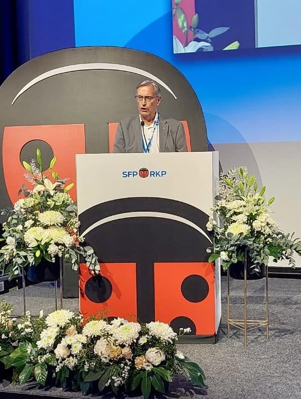 Svenska seniorers ordförande Kjell Wennström